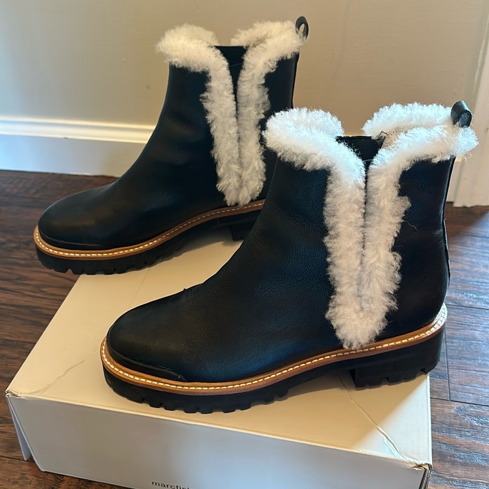 Women’s Marc Fisher Iggie Lugsole Ankle Booties